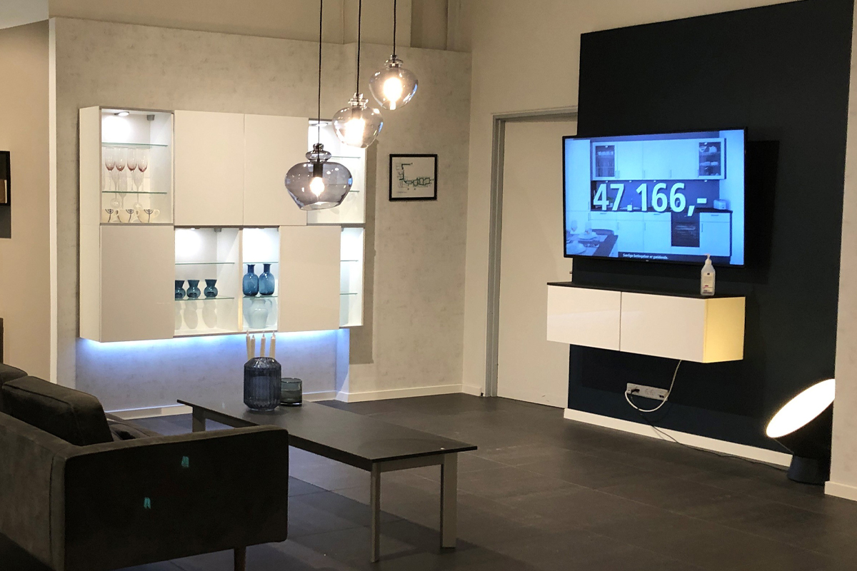 Glostrup – Flash, White Highgloss