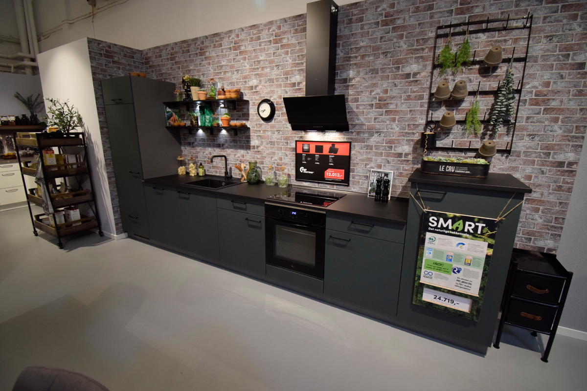 Udstillingskøkken til salg i Vordingborg Køkkenet Valby