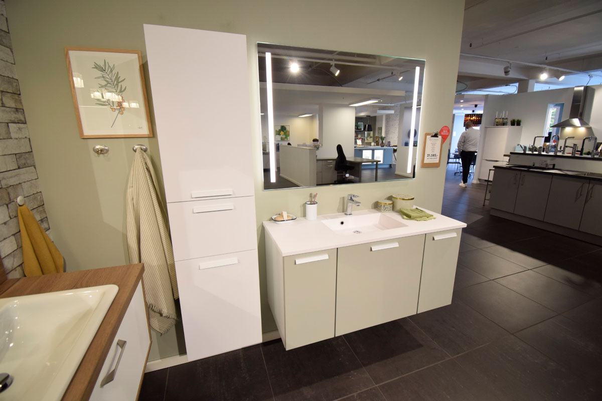 Udstillingsbad til salg i Vordingborg Køkkenet Valby