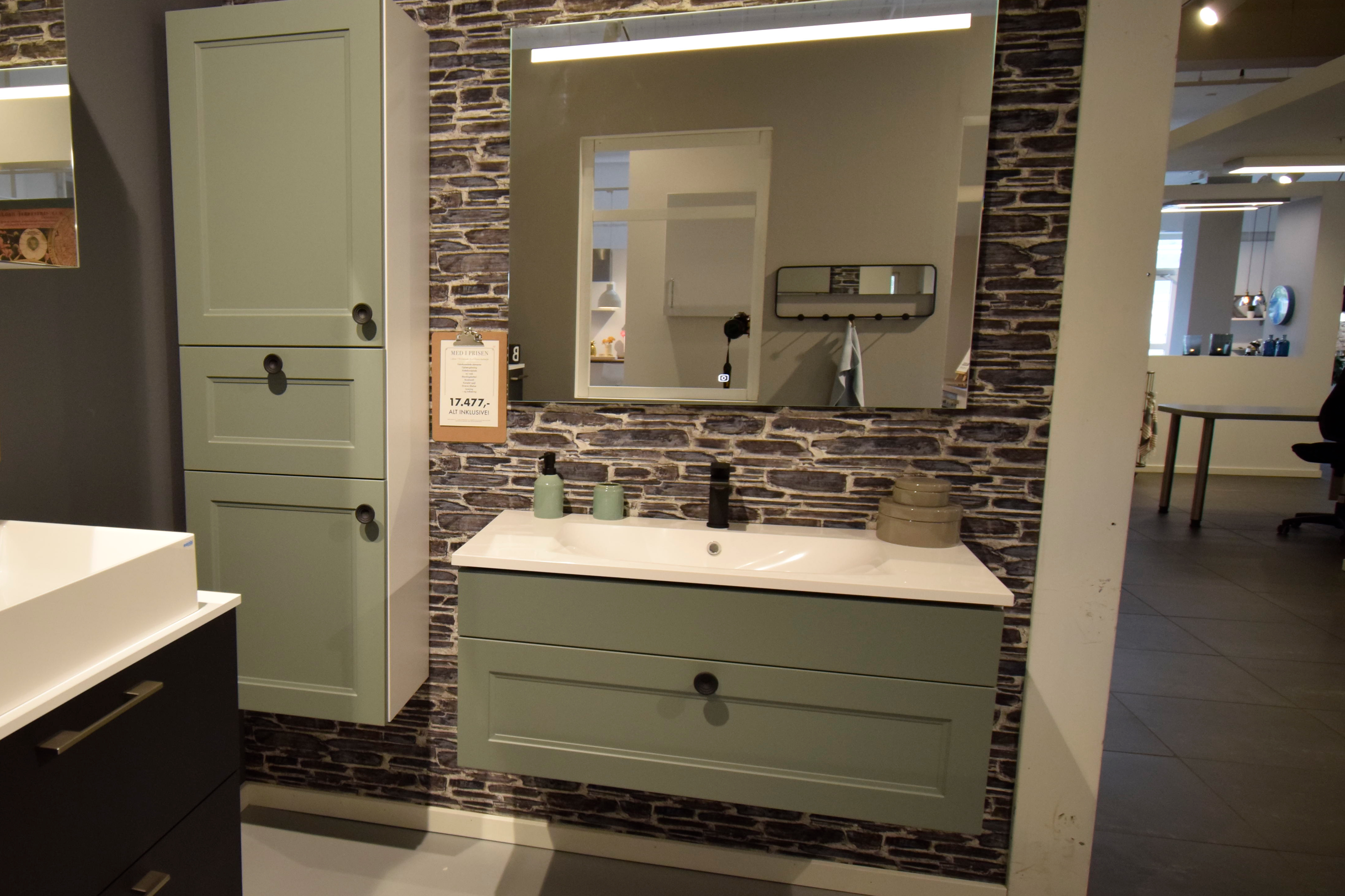 Udstillingsbad til salg i Vordingborg Køkkenet Valby