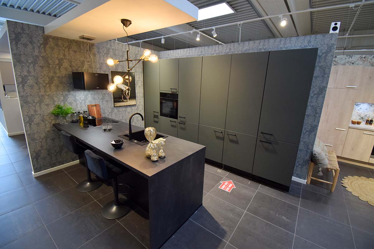 Grønt Easytouch køkken til salg i Viby J