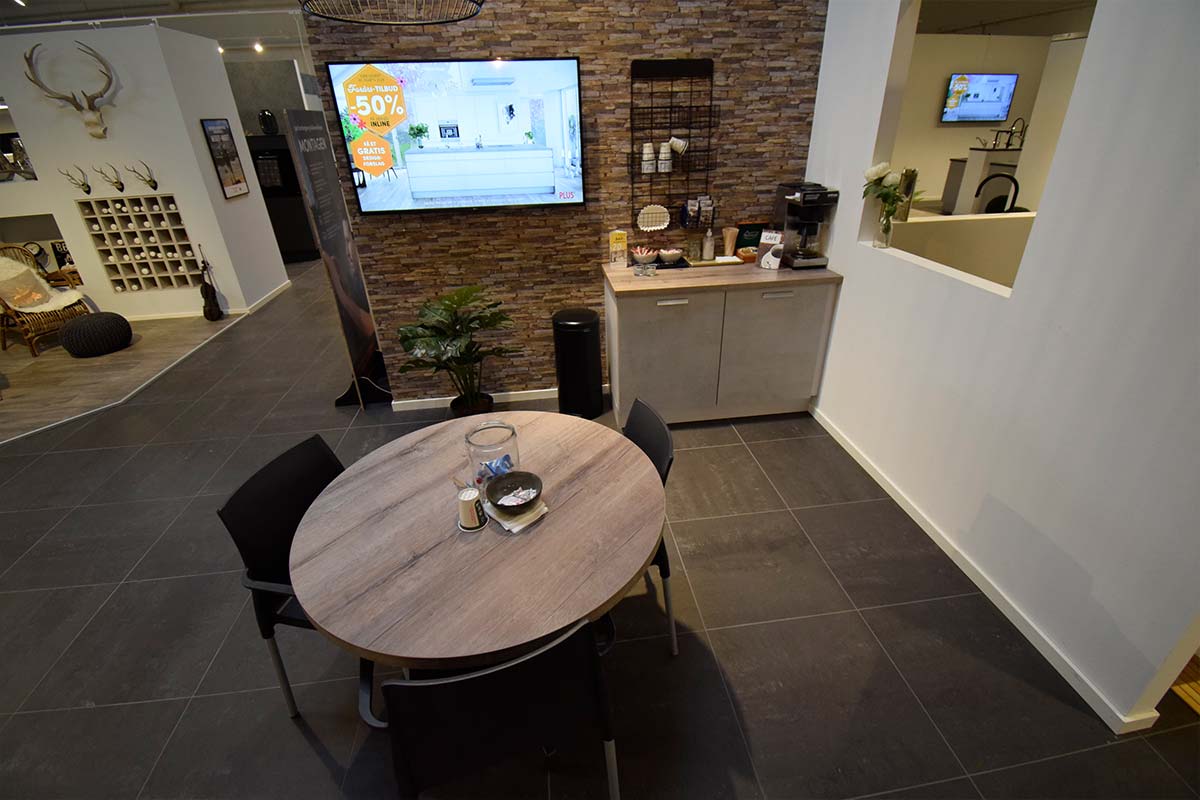 Lækkert café miljø til salg i Viby J
