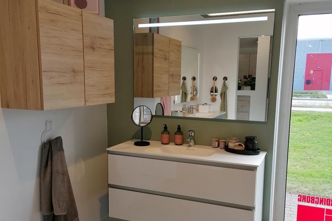 Aalborg – Flash, Alpine White Badmiljø