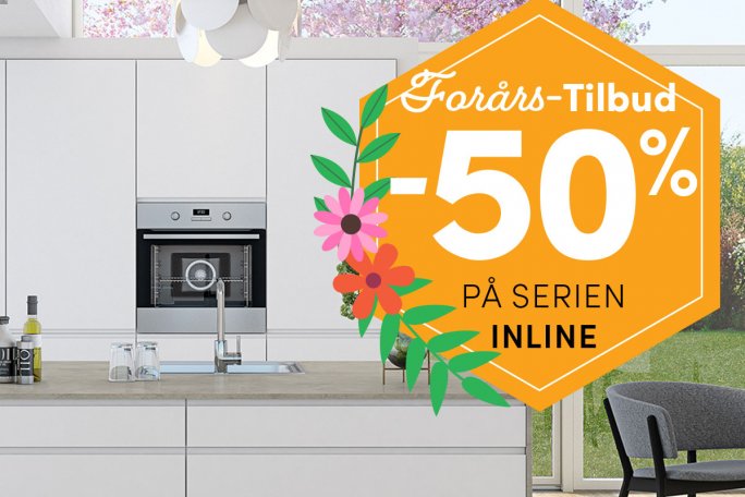 Spar 50% på grebsfri Inline