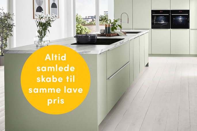 Altid samlede skabe