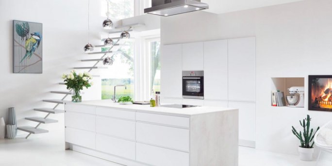 halv pris på inline grebsfri køkken bad vordingborg køkkenet