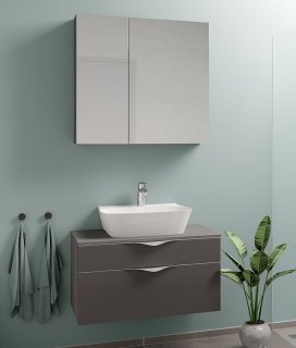 Eksklusivt bad i harmonisk design