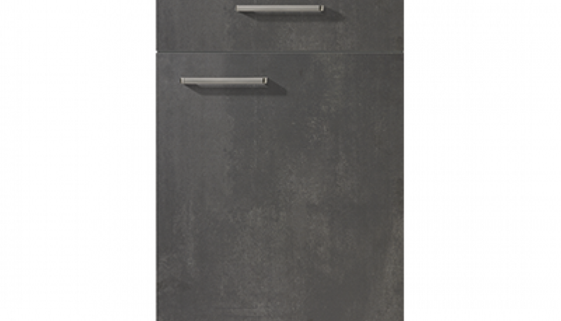 Laser 463 - Black concrete reproduction Laser 463 køkkenlåge