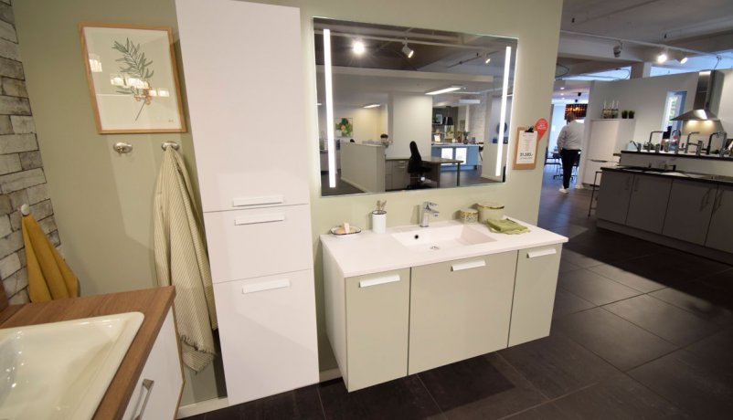 Udstillingsbad til salg i Vordingborg Køkkenet Valby