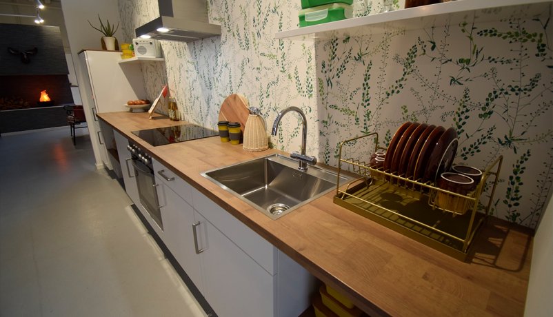 Lækkert udstillingskøkken til salg i Valby