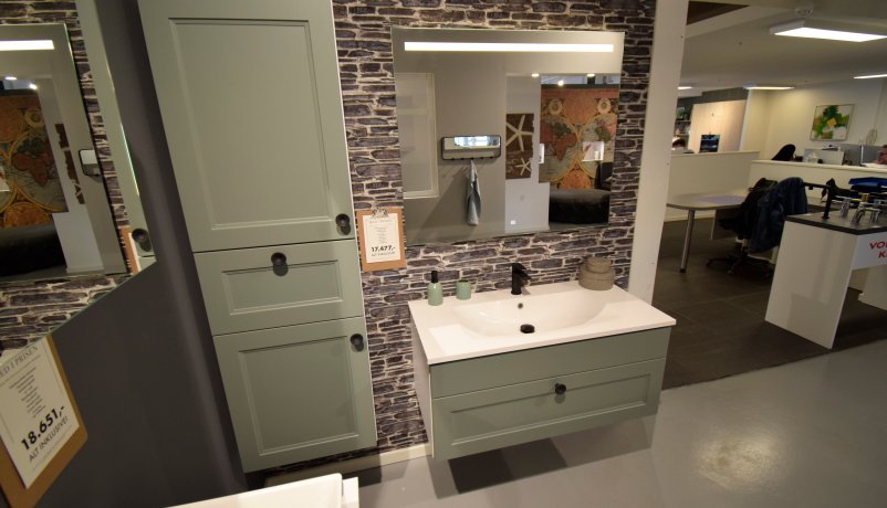 Udstillingsbad til salg i Vordingborg Køkkenet Valby