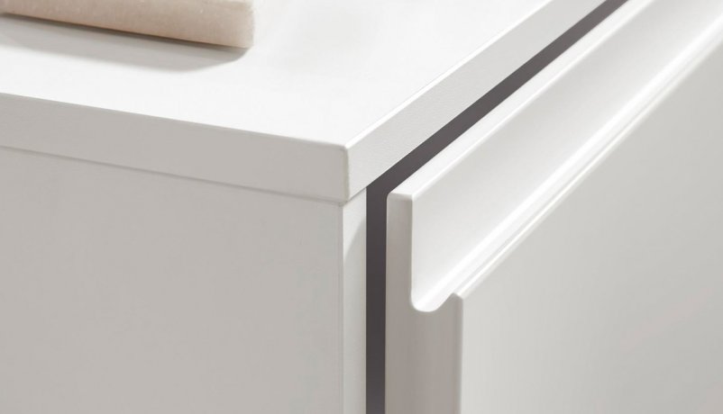 Grebene i Inline er indfræset i selve lågen