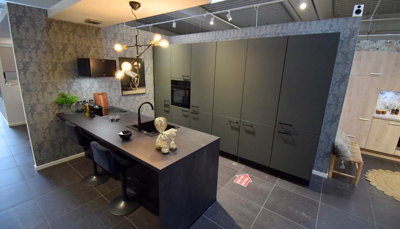 Grønt Easytouch køkken til salg i Viby J