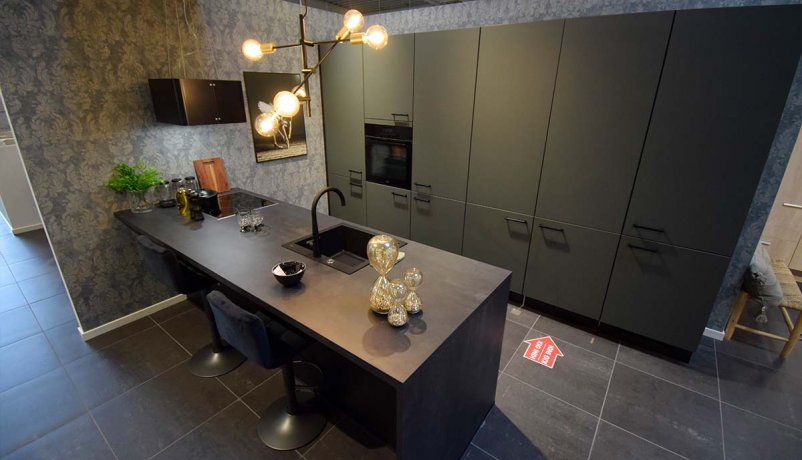 Grønt Easytouch køkken til salg i Viby J