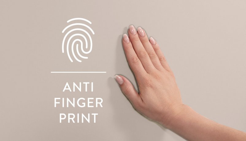 Easytouch sand med antifingerprint