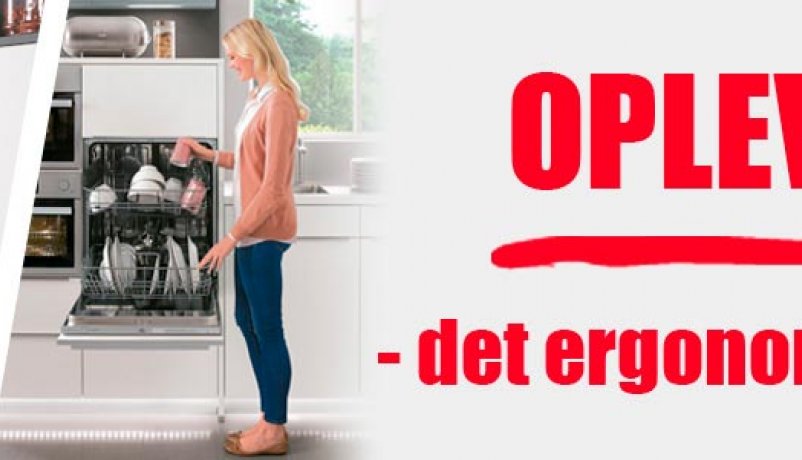 oplev det ergonomiske køkken