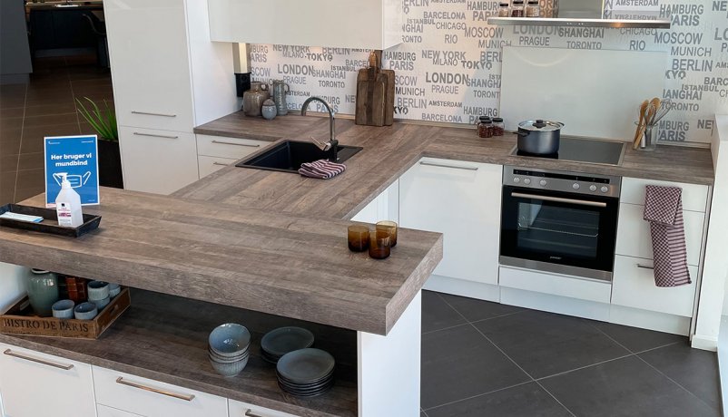 Viborg – Flash, White Highgloss