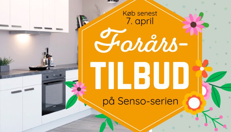 Se de fantastiske forårstilbud på Senso-serien