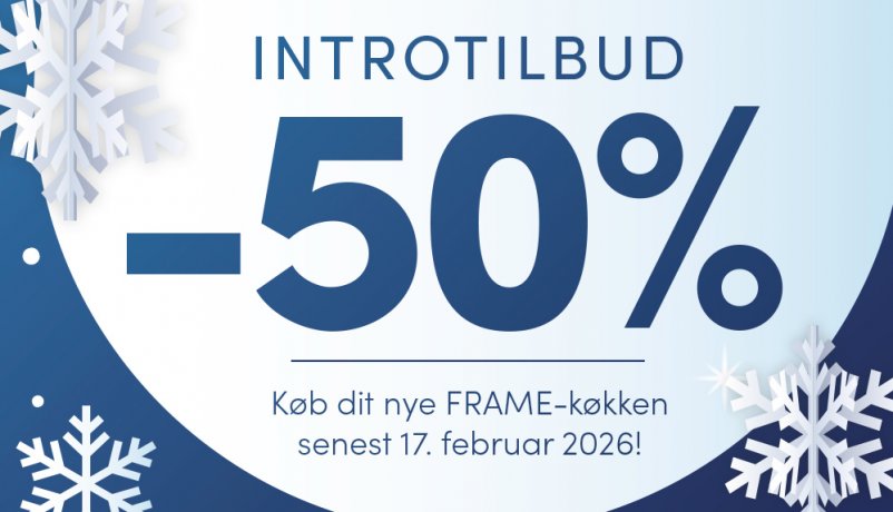 Kom til intro-tilbud på Frame-serien