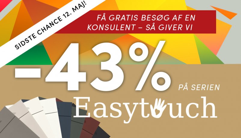Sidste chance for at få rabat på Easytouch